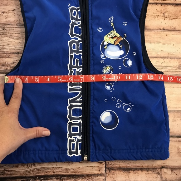 Nickelodeon Sponge Bob Vest Size 5 Boys or Girls - Picture 3 of 7